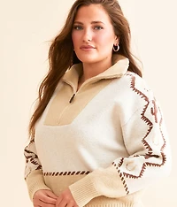 Wild West Brushed Knit Sweater