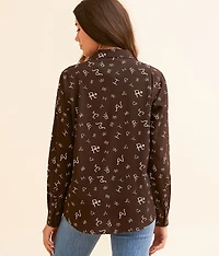 Homestyle Oversized Blouse