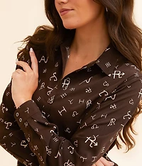 Homestyle Oversized Blouse