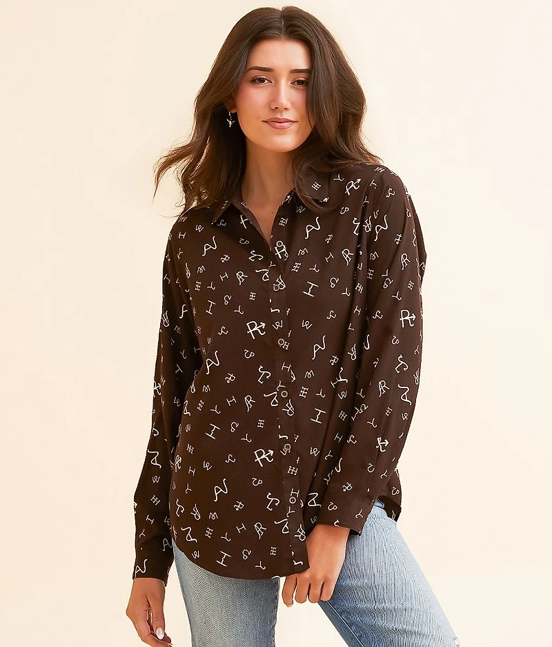 Homestyle Oversized Blouse