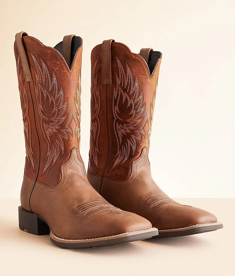 Sport Rider Leather Cowboy Boot