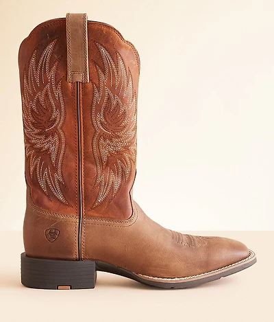 Sport Rider Leather Cowboy Boot