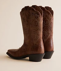 Round Up Leather Western Boot