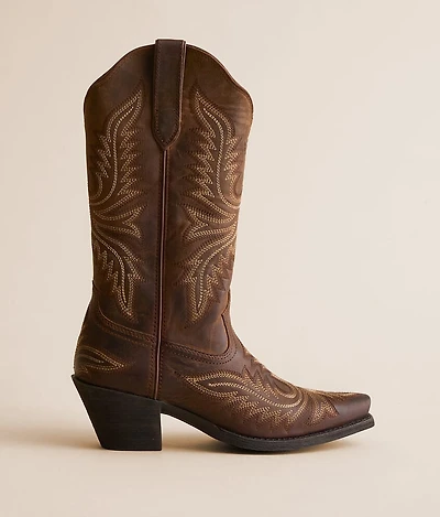 Round Up Collins Leather Western Boot