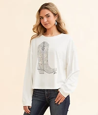 Meant For Walking Cropped T-Shirt