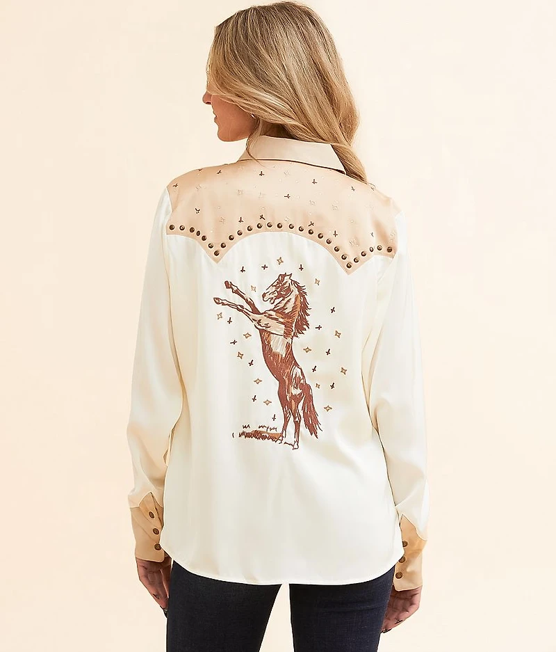 Wildhorse Western Satin Shirt