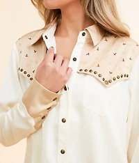 Wildhorse Western Satin Shirt