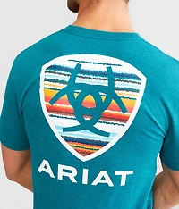 Sunset Shield Serape T-Shirt
