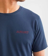 Sunset Crater Flag T-Shirt