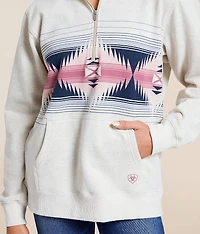 June Quarter Zip Oversized Pullover