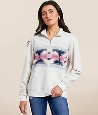 June Quarter Zip Oversized Pullover