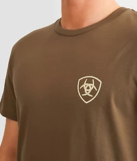Digital Camo Flag T-Shirt