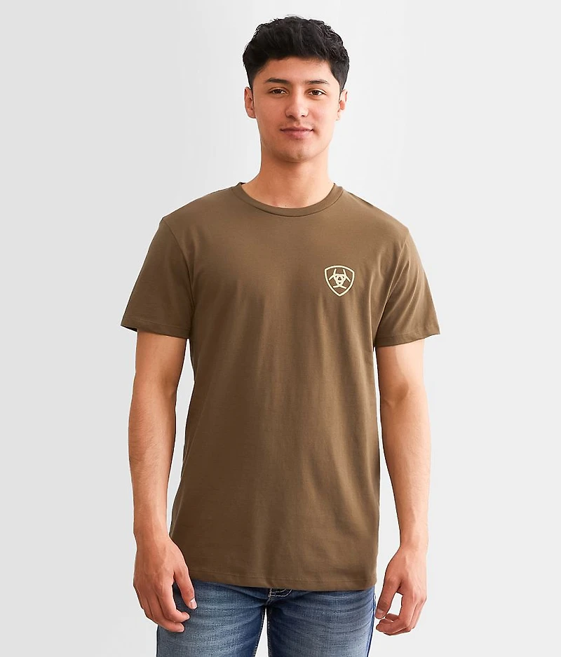 Digital Camo Flag T-Shirt