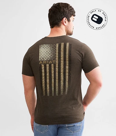 Steel Bar Flag T-Shirt