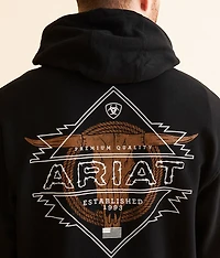 Badlands Longhorn Hooded Sweatshirt