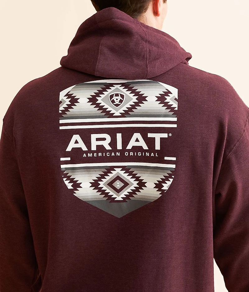 Canyon Aztec Shield Hooded Sweatshirt