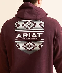 Canyon Aztec Shield Hooded Sweatshirt