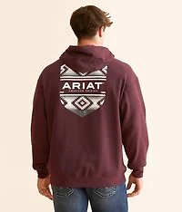 Canyon Aztec Shield Hooded Sweatshirt