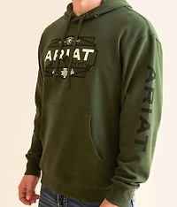 Chiricahua Mountain Badge Hooded Sweatshirt