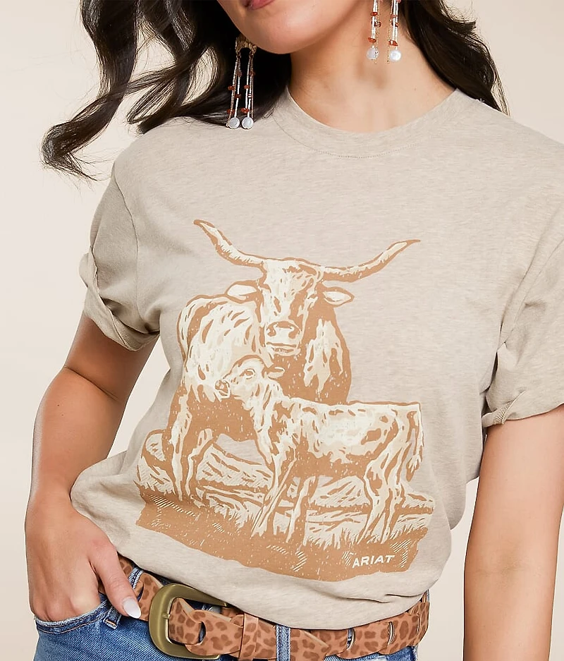 Longhorn Boyfriend T-Shirt