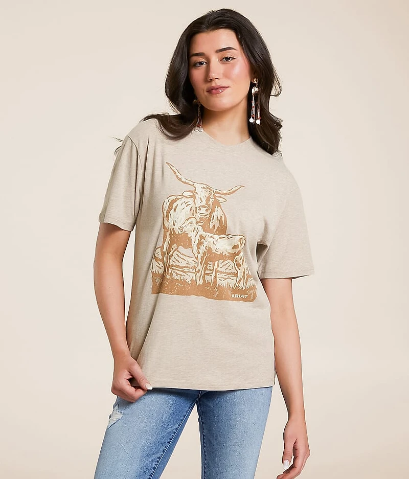 Longhorn Boyfriend T-Shirt