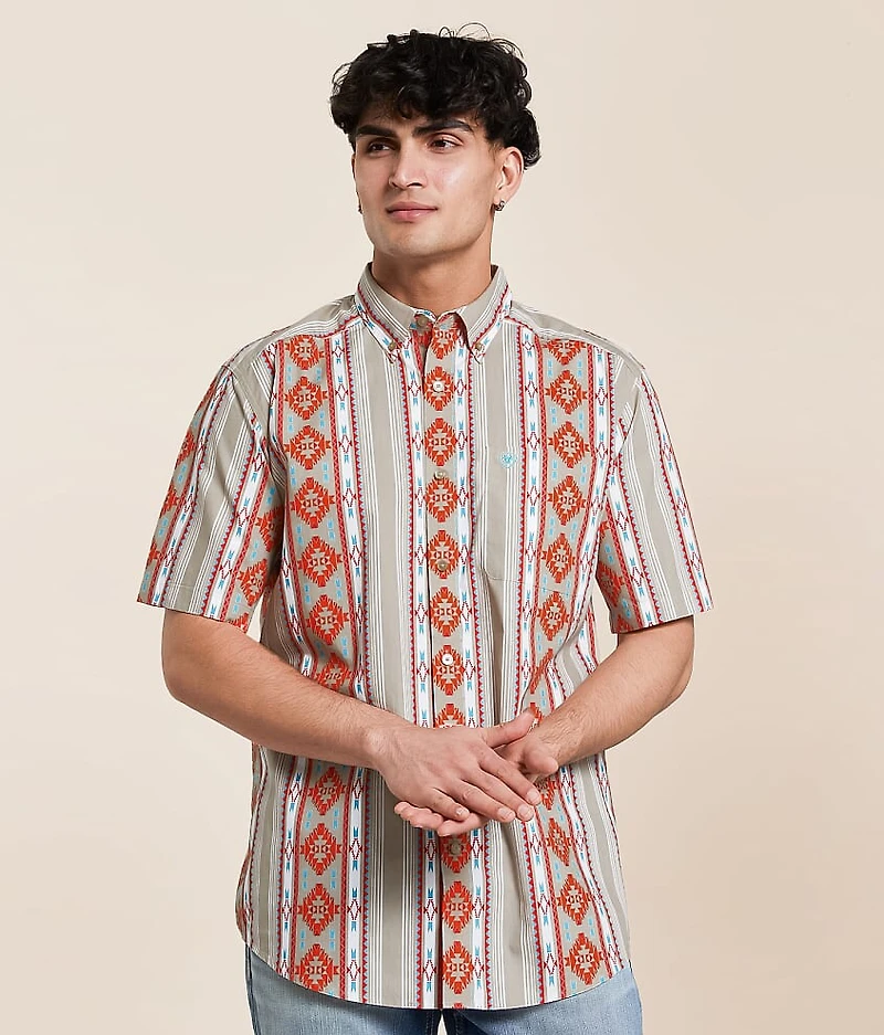Wade Classic Western Stripe Shirt
