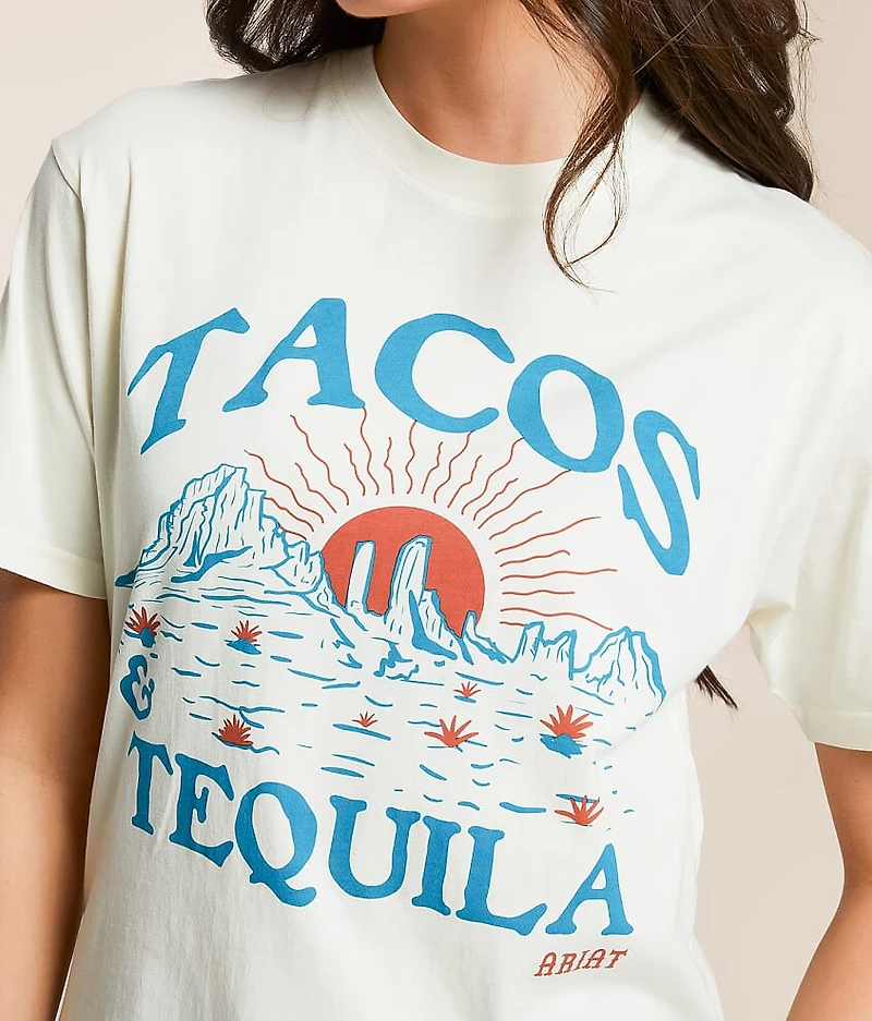 Tacos & Tequila Boyfriend T-Shirt