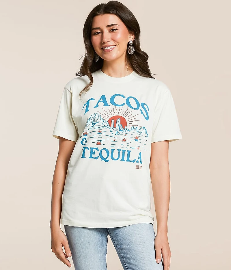 Tacos & Tequila Boyfriend T-Shirt