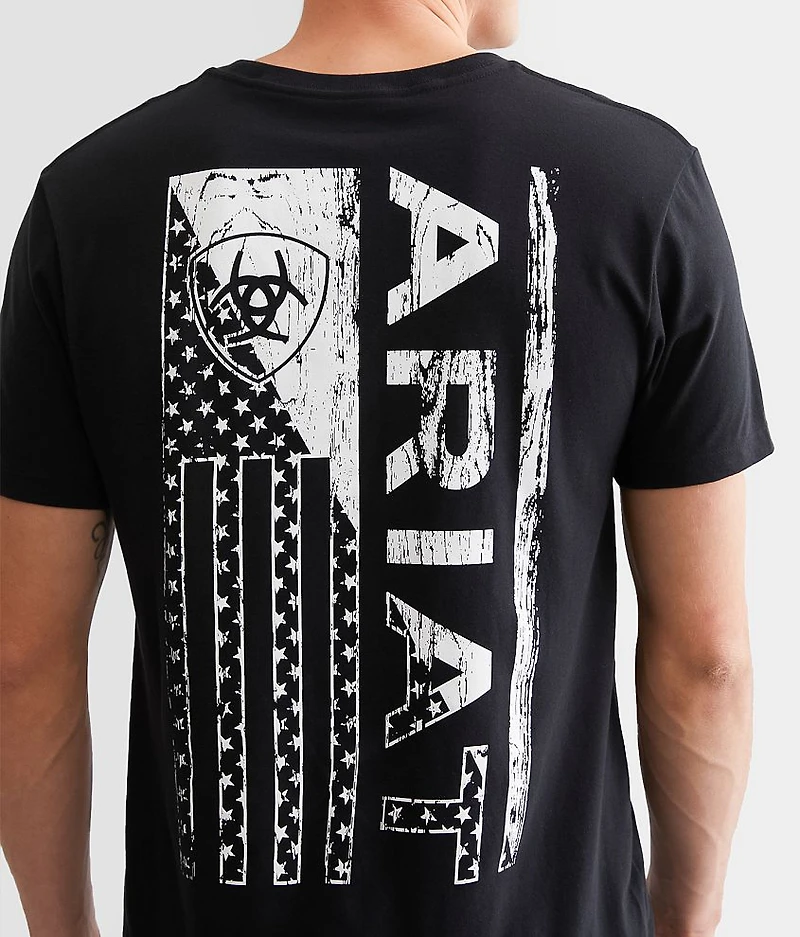 Stars & Bars Wood T-Shirt