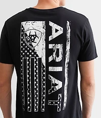 Stars & Bars Wood T-Shirt