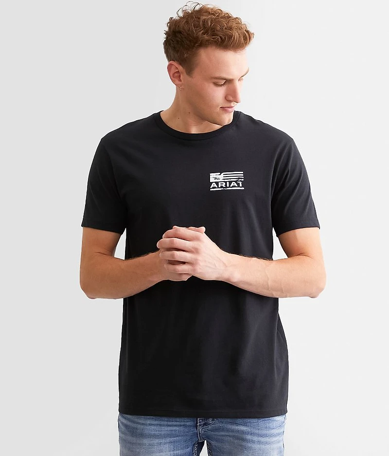 Stars & Bars Wood T-Shirt