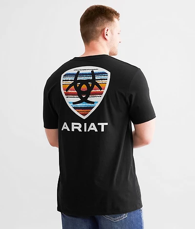Sunset Shield Serape T-Shirt