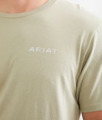 Liquid Stamp Flag T-Shirt