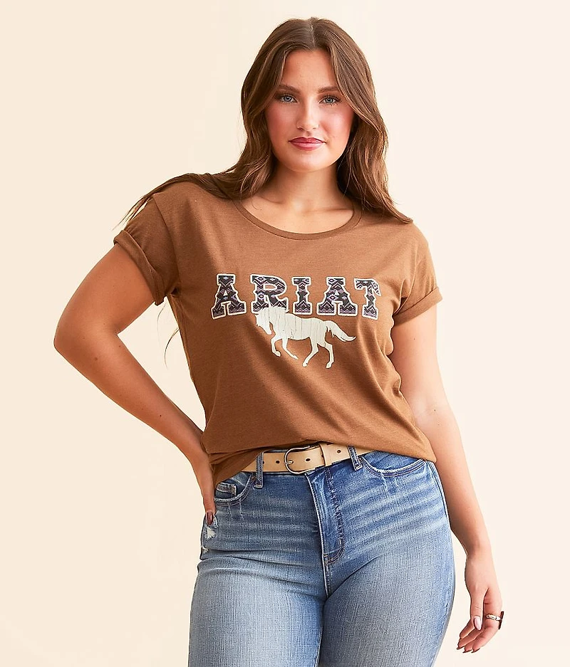 Patterned Bronco T-Shirt
