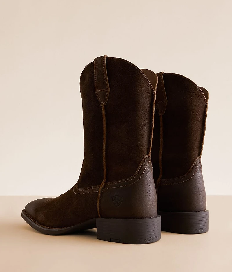 Sport Rambler Suede Cowboy Boot