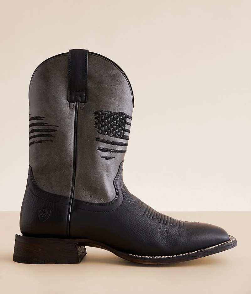 Circuit Patriot Leather Cowboy Boot