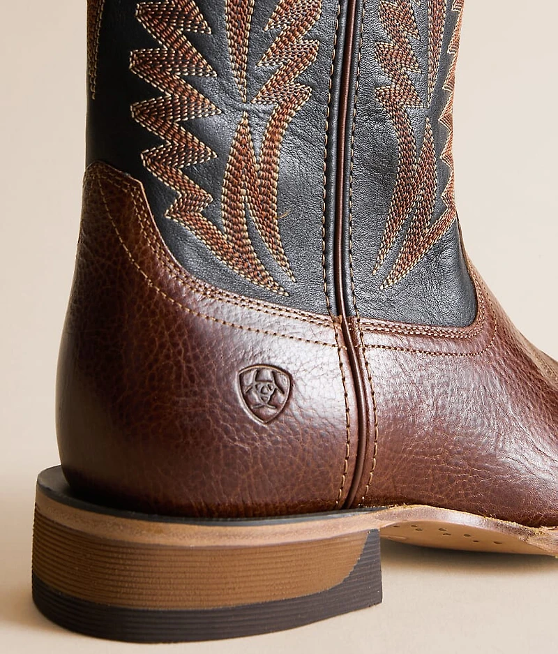 Slidestrike Wide Leather Cowboy Boot