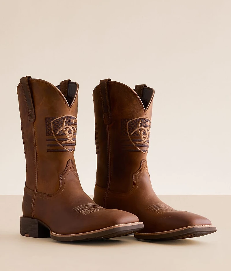 Sport Freedom Leather Cowboy Boot