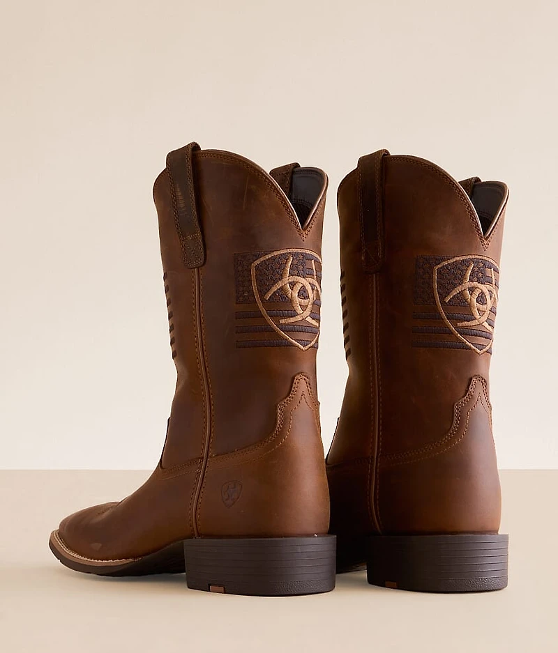 Sport Freedom Leather Cowboy Boot