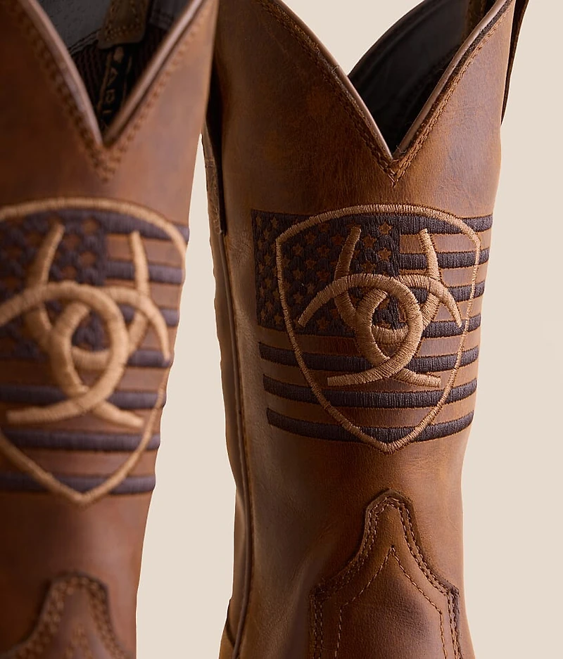 Sport Freedom Leather Cowboy Boot