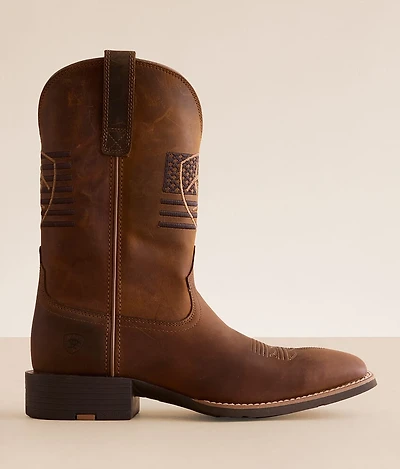 Sport Freedom Leather Cowboy Boot