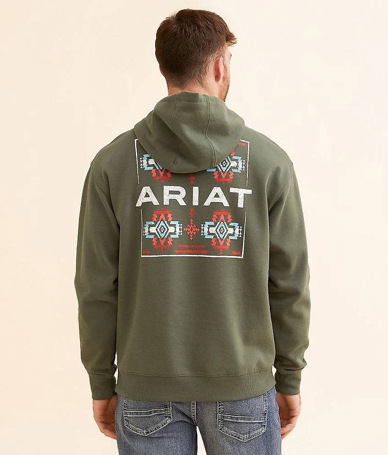 Serape Four Up Hooded Sweatshirt