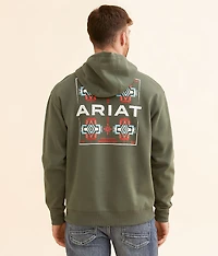 Serape Four Up Hooded Sweatshirt