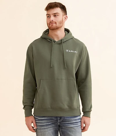Serape Four Up Hooded Sweatshirt