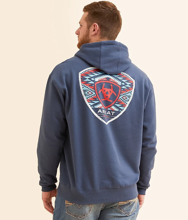 Southwest Cedar Seal Hooded Sweatshirt