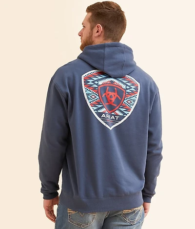 Southwest Cedar Seal Hooded Sweatshirt