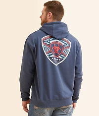 Southwest Cedar Seal Hooded Sweatshirt