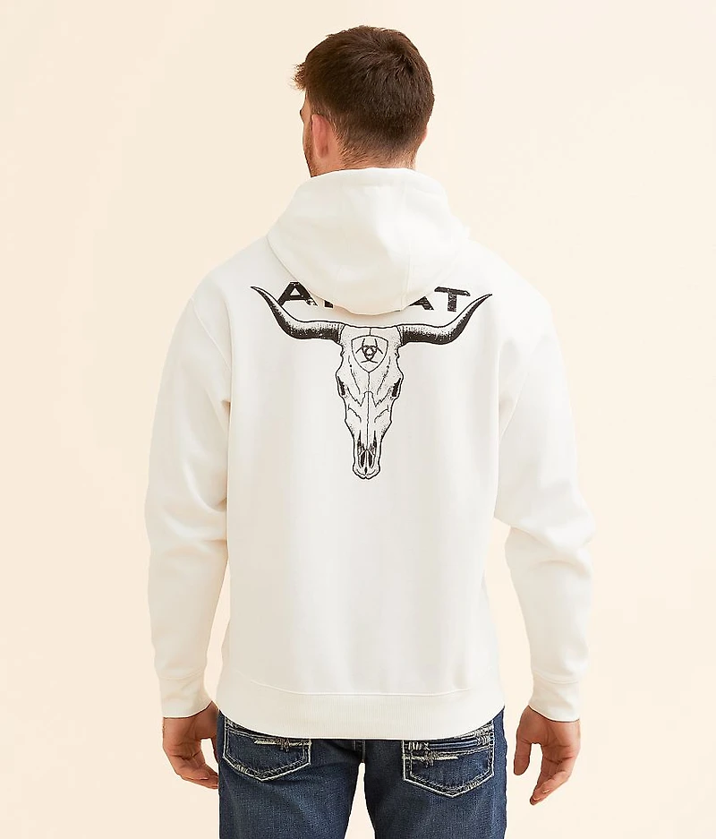Stipple Steer Hooded Sweatshirt
