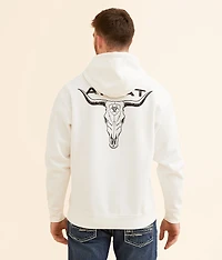 Stipple Steer Hooded Sweatshirt