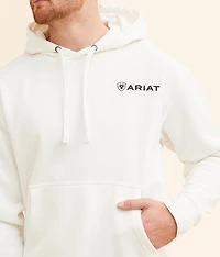 Stipple Steer Hooded Sweatshirt